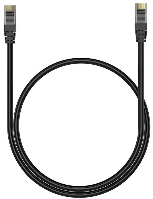 Câble Réseau XO Design GB007, UTP, Cat6, 1m, Noir