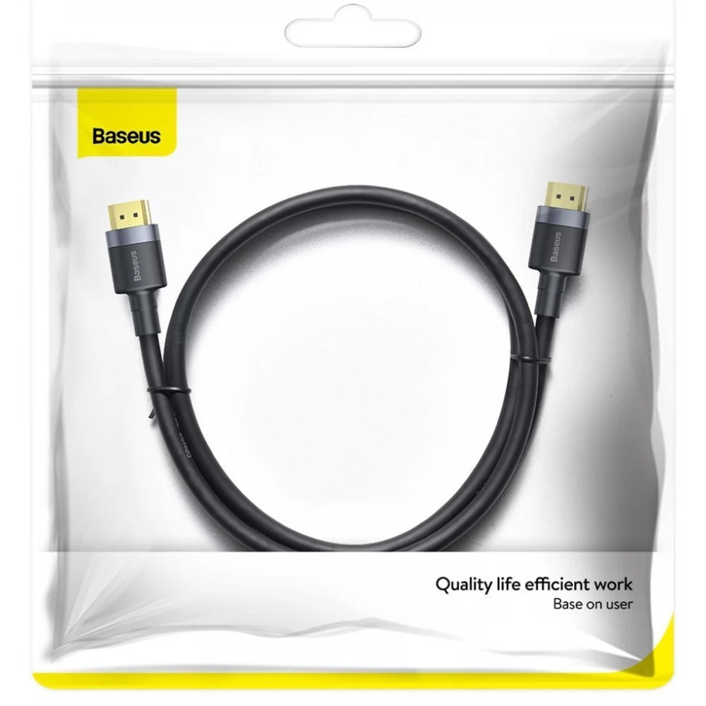 Câble Vidéo Baseus Cafule, HDMI - HDMI, 4K, 2m, Noir CADKLF-F01