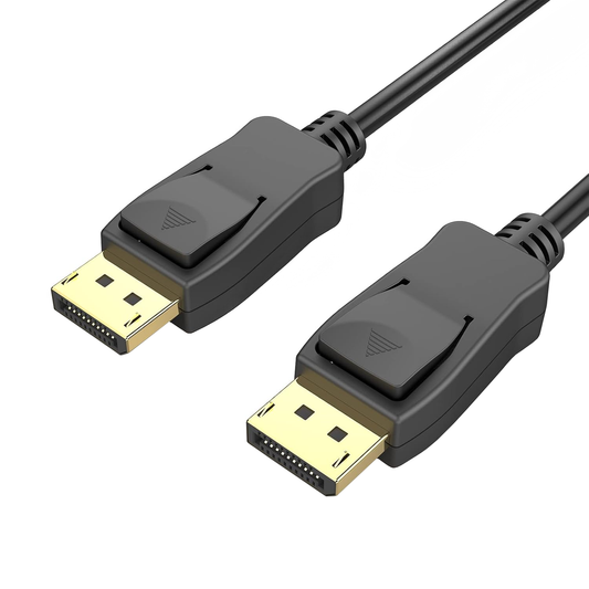 Câble Vidéo Benfei, DisplayPort - DisplayPort, 8K, 1,8m, Noir