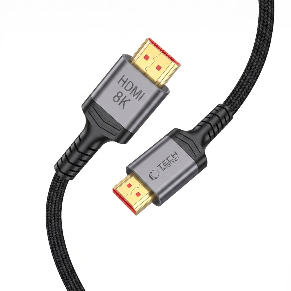 Câble Vidéo Tech-Protect Ultraboost 2, HDMI - HDMI, 8K, 2m, Noir