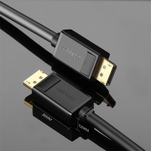 Câble Vidéo UGREEN DP102, DisplayPort - DisplayPort, 4K, 2m, Noir