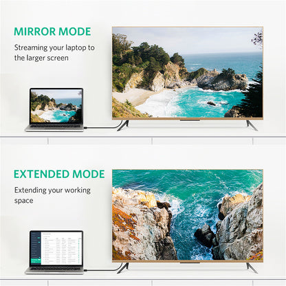 Câble Vidéo UGREEN DP102, DisplayPort - DisplayPort, 4K, 2m, Noir