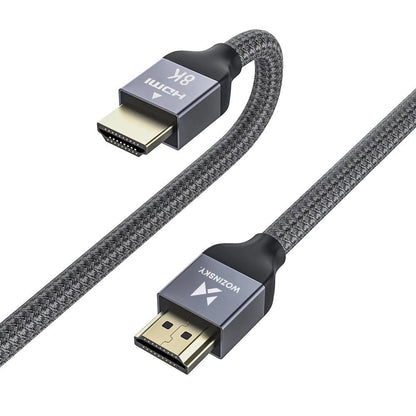 WZK Ultraboost Videokabel, HDMI - HDMI, 8K, 3m, Grijs WHDMI-30 WHDMI-30 