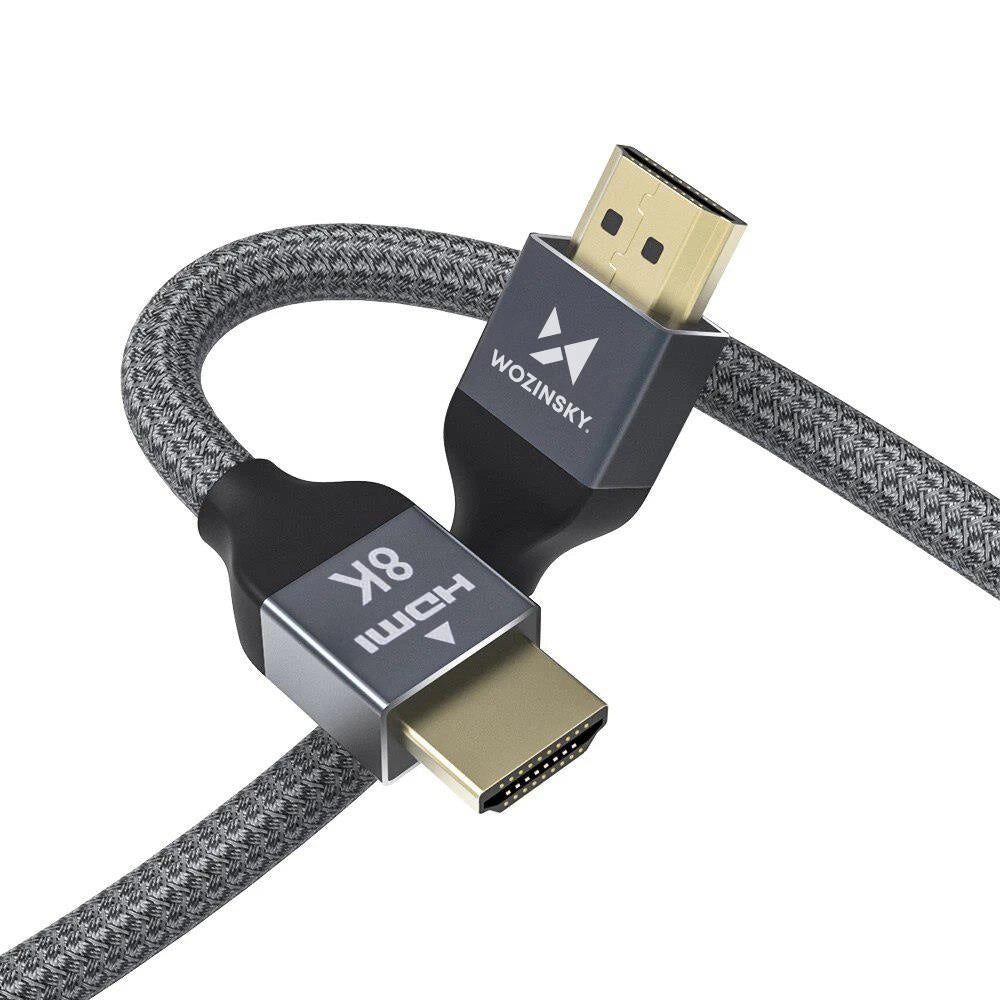 WZK Ultraboost Videokabel, HDMI - HDMI, 8K, 3m, Grijs WHDMI-30 WHDMI-30 