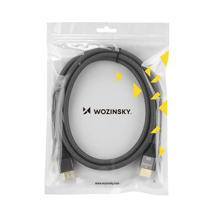 WZK Ultraboost Videokabel, HDMI - HDMI, 8K, 3m, Grijs WHDMI-30 WHDMI-30 