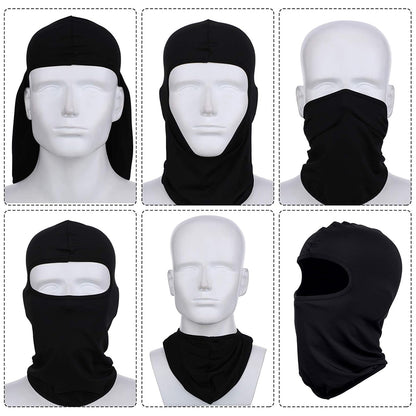 Cagula Ski Balaclava Unisex Techsuit BLC1, Schwarz