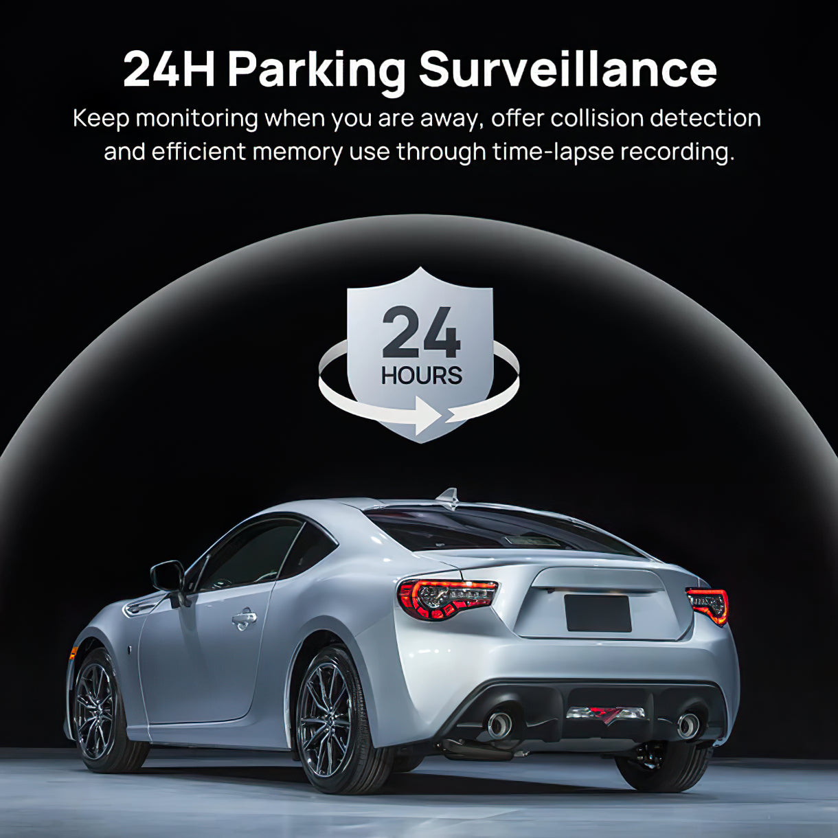 Caméra Auto 70mai Dash Cam A510, 3K, GPS, Wi-Fi, Affichage 2 pouces 2AOK9-A510