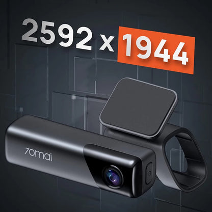 70mai Dash Cam M500 Caméra embarquée, 1944P, Wi-Fi, GPS, AI, 128Gb 