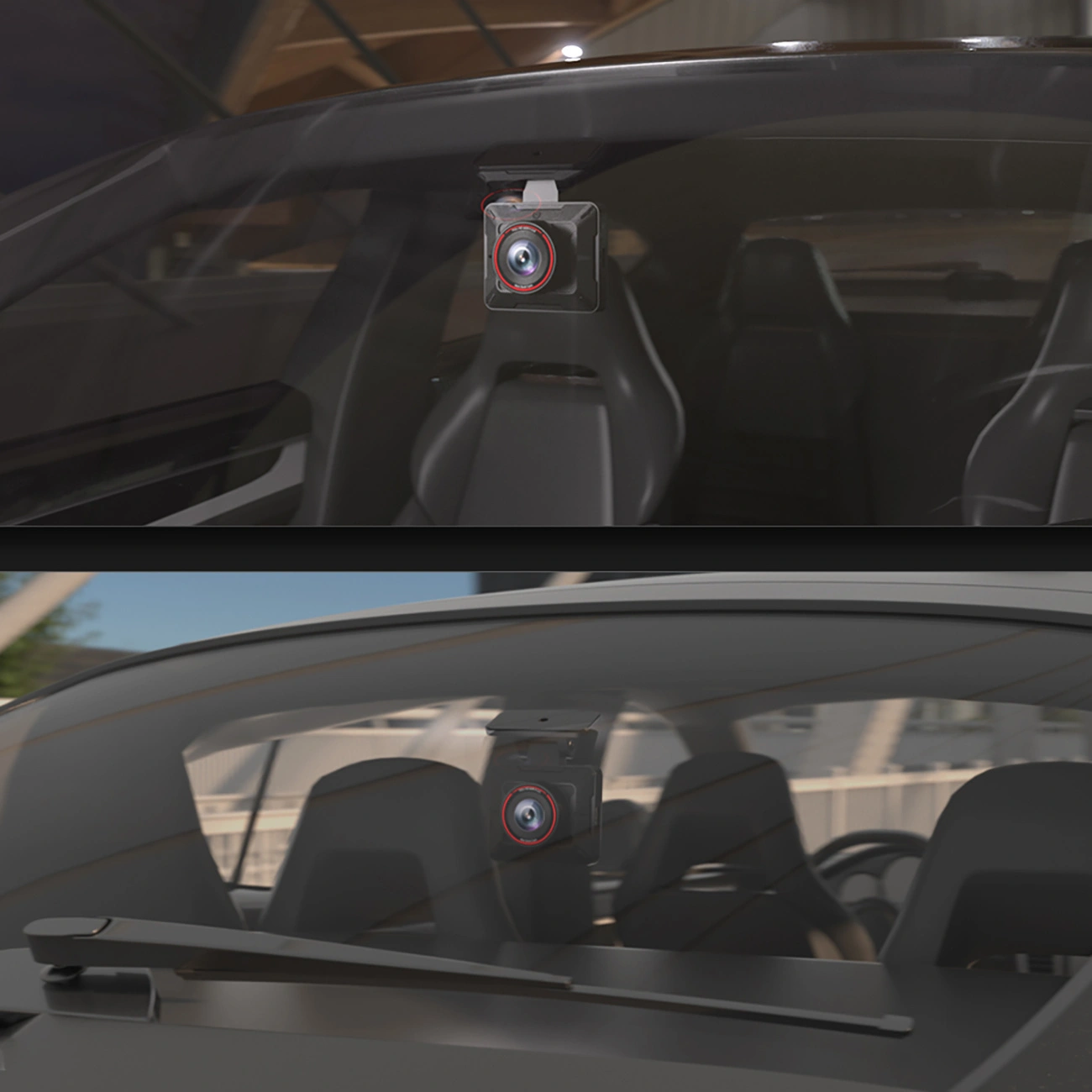 Akeeyo P1 Auto-Kamera, 1080P, Wi-Fi