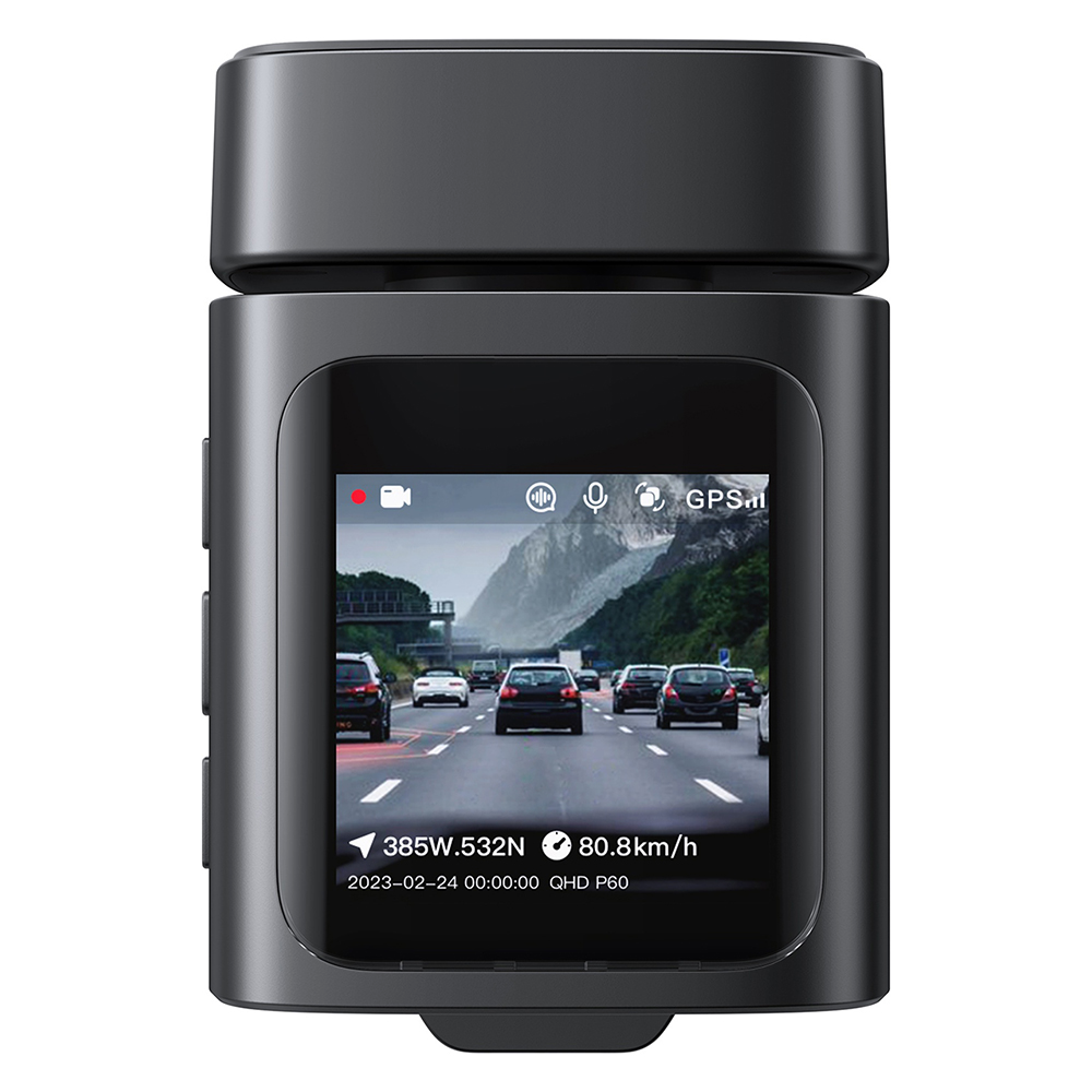 Caméra Auto Baseus PrimeTrip VD1, 3K, Wi-Fi, GPS, Écran 1,54 pouce, Reconditionnée C10669000123-00