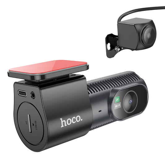 Caméra Auto Avant Arrière HOCO DV8, 2K, Écran 1,47 pouces