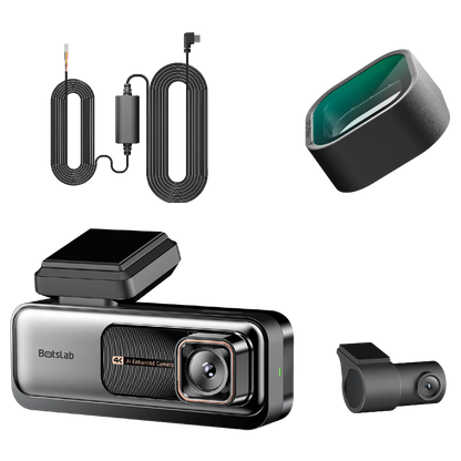 Botslab G980H Pro Voor- en Achteruitrijcamera, 4K, Wi-Fi, GPS, 2,45 inch Display