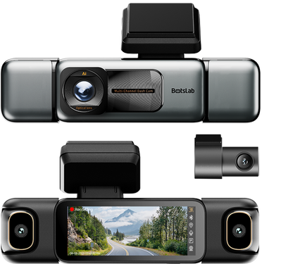 Botslab G980H 4CH Voor- en Achteruitrijcamera, 3K, Wi-Fi, GPS, 3,18 inch Display