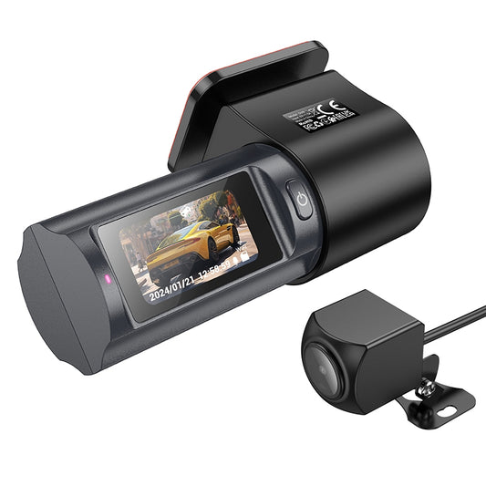 Caméra Auto Avant Arrière HOCO DV8, 2K, Écran 1,47 pouces
