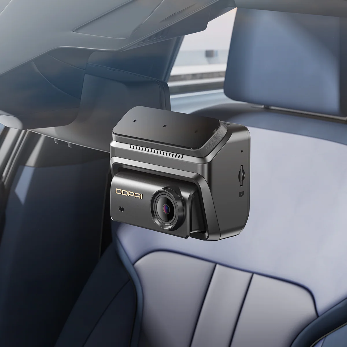 Auto-Dualkamera DDPAI Z90 Vorne Hinten, 4K, 64Gb, Wi-Fi, GPS, 3-Zoll-Display