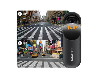 Voor- en achteruitrijcamera DDPAI mola N3 Pro 2026, 1600P, Wi-Fi