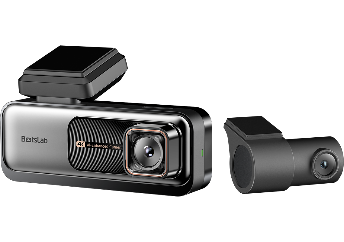 Botslab G980H Pro Voor- en Achteruitrijcamera, 4K, Wi-Fi, GPS, 2,45 inch Display