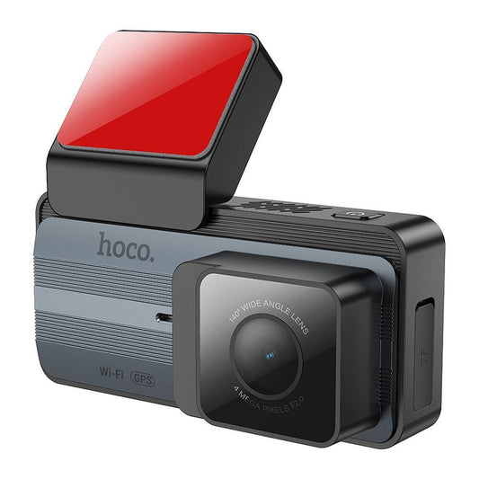 Auto Camera Voor Achter HOCO DV12, 2K, Wi-Fi, GPS, Display 3.69inch