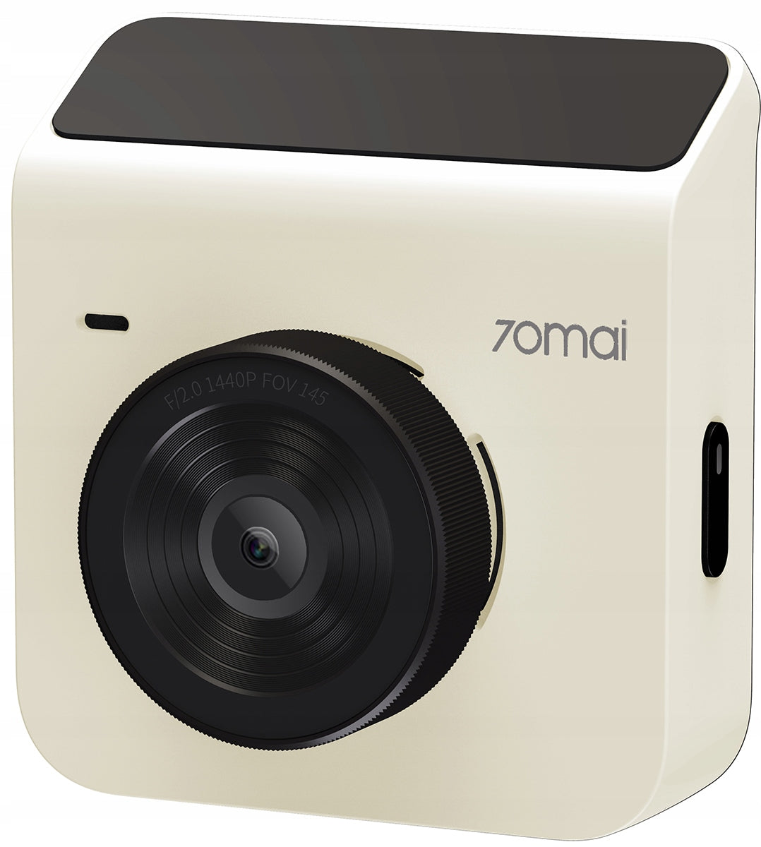 Caméra embarquée 70mai Dash Cam A400, 2K, Wi-Fi, écran 2 pouces, Beige