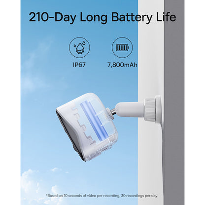Baseus N1 Bewakingscamera, Wi-Fi, 2K, IP67, Buiten S0ST002130