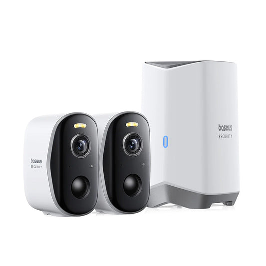 Baseus N1 Überwachungskamera, Wi-Fi, 2K, IP67, Außenbereich, Set 2 Stück A00061900113-01