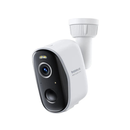 Caméra de Surveillance Baseus N1, Wi-Fi, 2K, IP67, Extérieur, Set 2 pièces, Blanche A00061900113-01