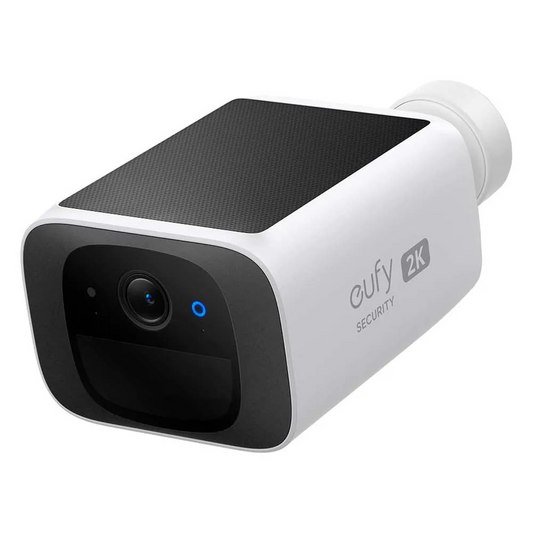 Caméra de Surveillance Eufy SoloCam S220, Wi-Fi, 2K, IP67, Panneau Solaire, Extérieur T8134321