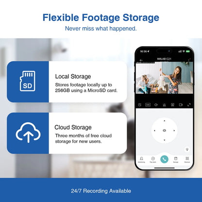 Bewakingscamera iMILAB C21 MI, Wi-Fi, 2.5K, Binnen
