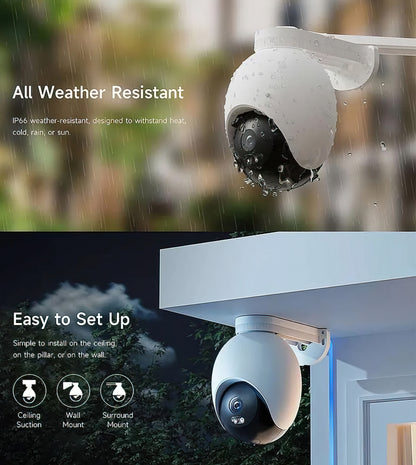 Überwachungskamera iMILAB EC6, Wi-Fi, 3K, IP66, Outdoor CMSXJ65A CMSXJ65A 