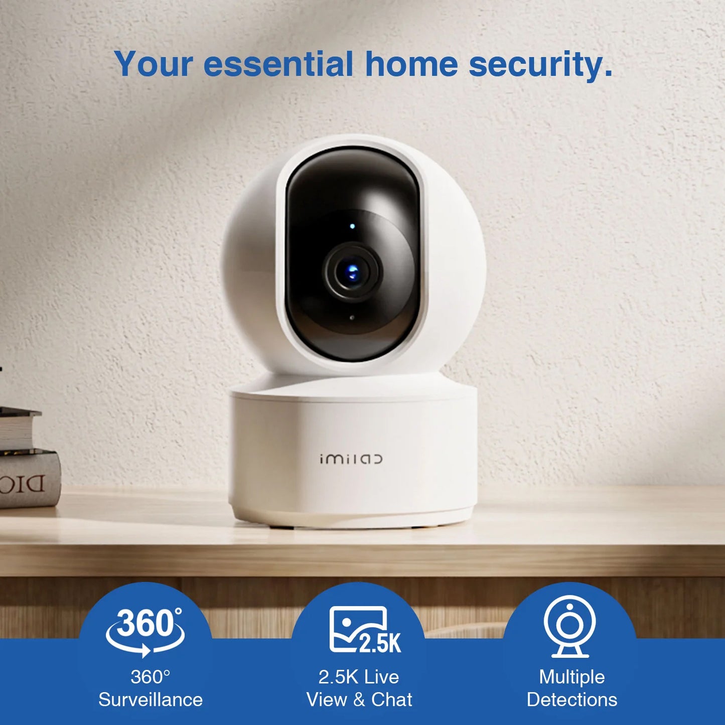 Bewakingscamera iMILAB C21 MI, Wi-Fi, 2.5K, Binnen