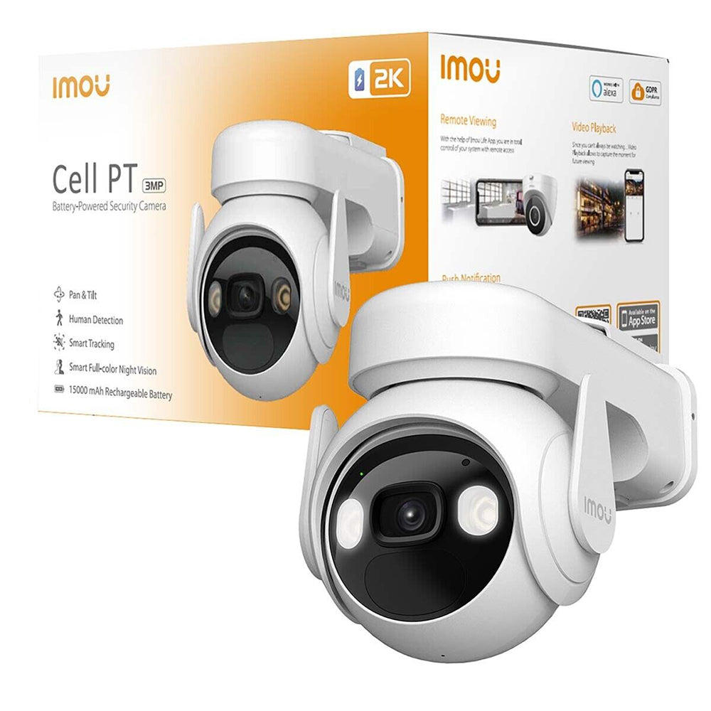 Imou Cell PT Bewakingscamera, Wi-Fi, 2K, IP66, Buiten IPC-K9EP-3T0WE