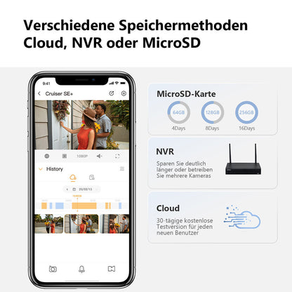Imou Cruiser SE+ Bewakingscamera, Wi-Fi, 3K, IP66, Buiten, Wit IPC-K7CP-5H1WE