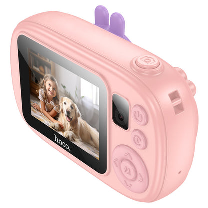 Digitale Camera HOCO DV205 Kids, 720P, 1MP, Roze