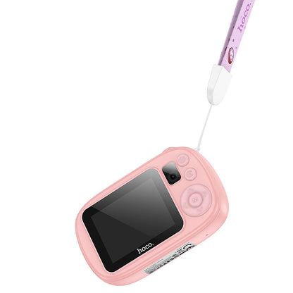 Digitale Camera HOCO DV205 Kids, 720P, 1MP, Roze
