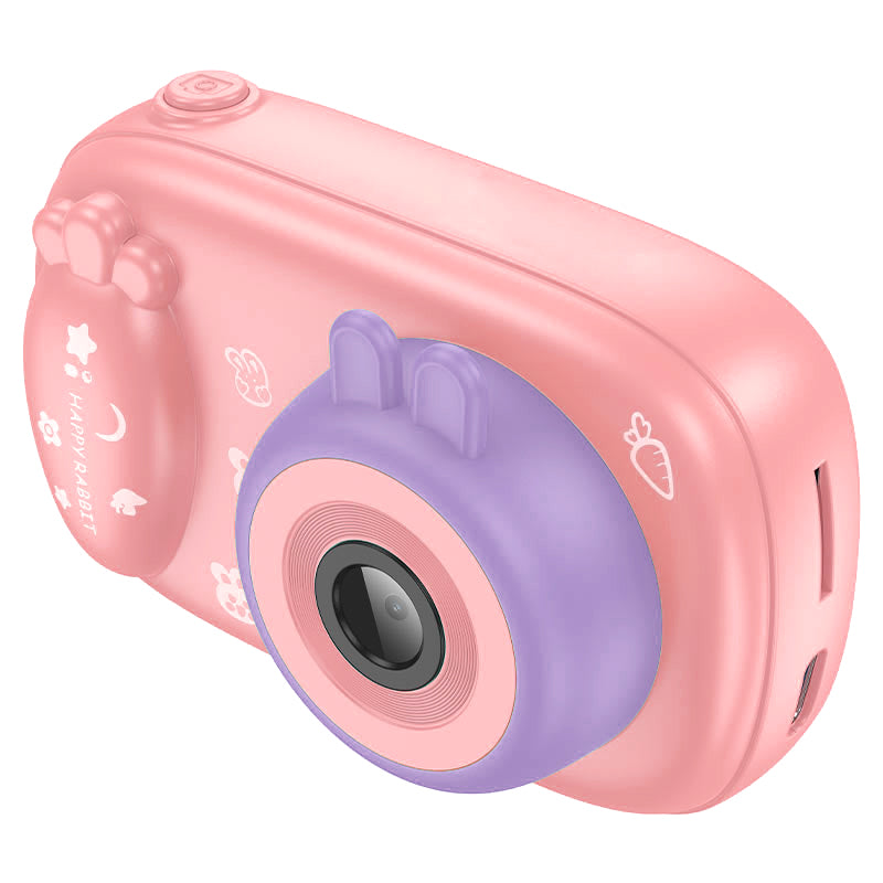 Digitale Camera HOCO DV205 Kids, 720P, 1MP, Roze