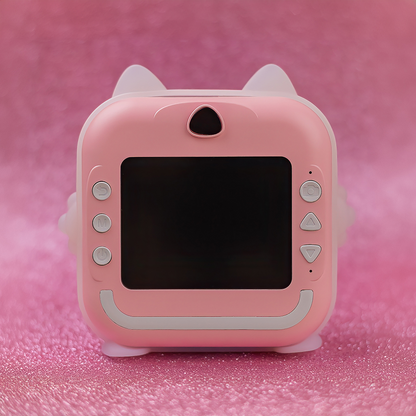Digitale camera met afdrukfunctie MaXlife MXPC-100 Kids, Roze