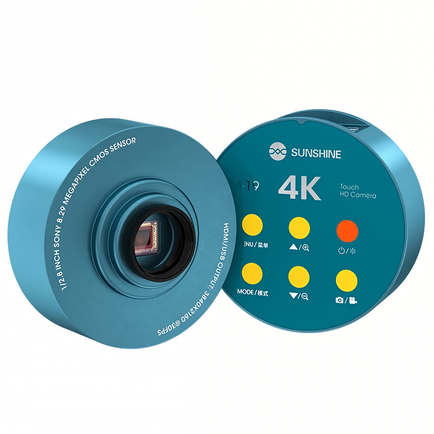 Caméra Microscope avec Contrôle Tactile Sunshine M-19, 4K