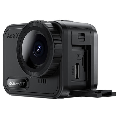 Caméra Sport Acefast X1, 4K, Wi-Fi, Noire