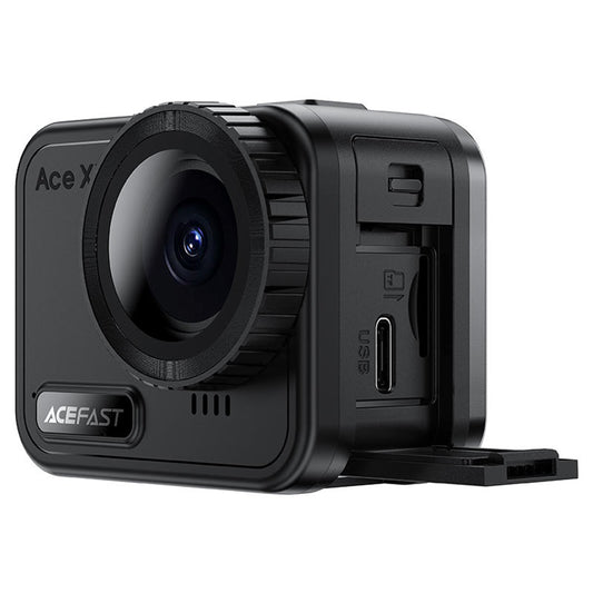 Sportcamera Acefast X1, 4K, Wi-Fi, Zwart