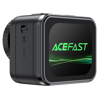 Caméra Sport Acefast X1, 4K, Wi-Fi, Noire