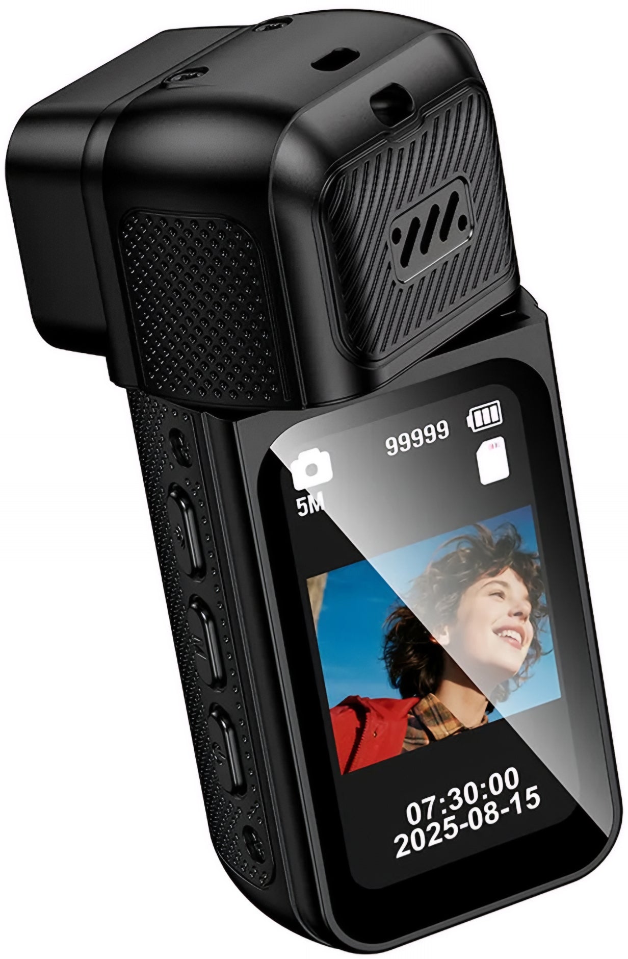 Sportcamera HOCO DV105, 2.7K, 1,47 inch display, Zwart