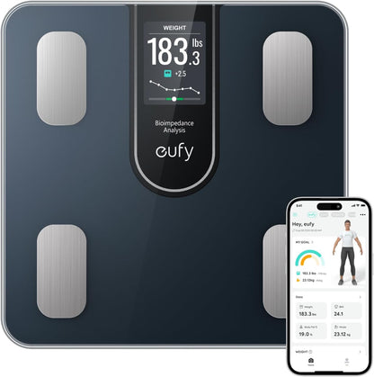 Digitalwaage Eufy Smart Scale C20, Schwarz T9130011