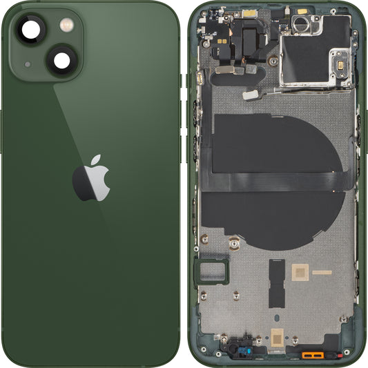 Batterijdeksel Apple iPhone 13, Met Middenbehuizing, Groen, Swap