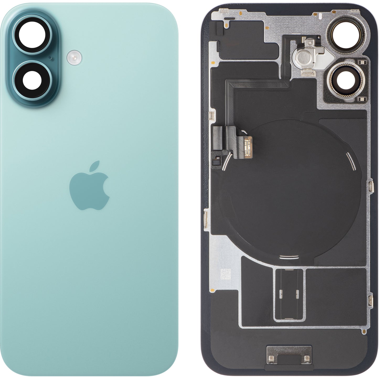 Batterijdeksel Apple iPhone 16, Groen (Teal), Swap