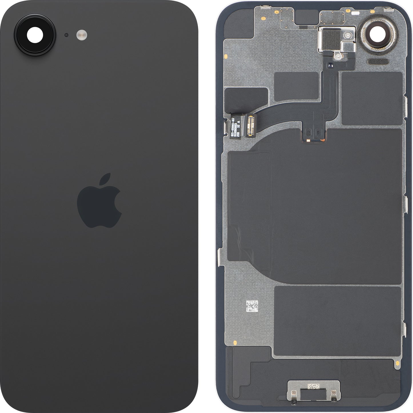 Batterijdeksel Apple iPhone 16e, Zwart, Swap