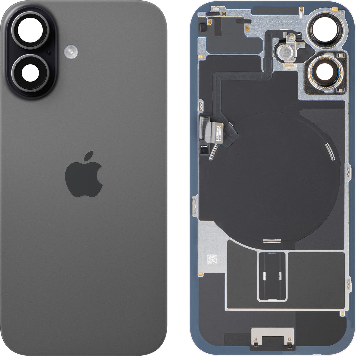 Apple iPhone 17 Batterijklep, Zwart, Premium Swap