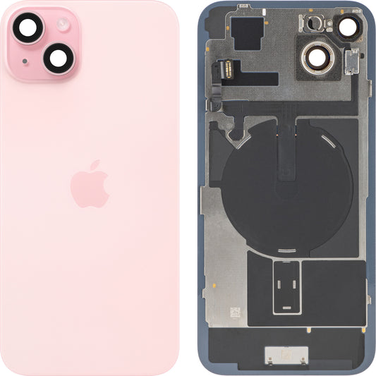 Batterijdeksel Apple iPhone 15 Plus, Roze, Swap
