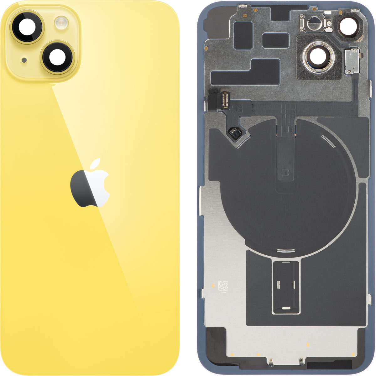 Batteriedeckel Apple iPhone 14 Plus, Gelb, Swap Premium