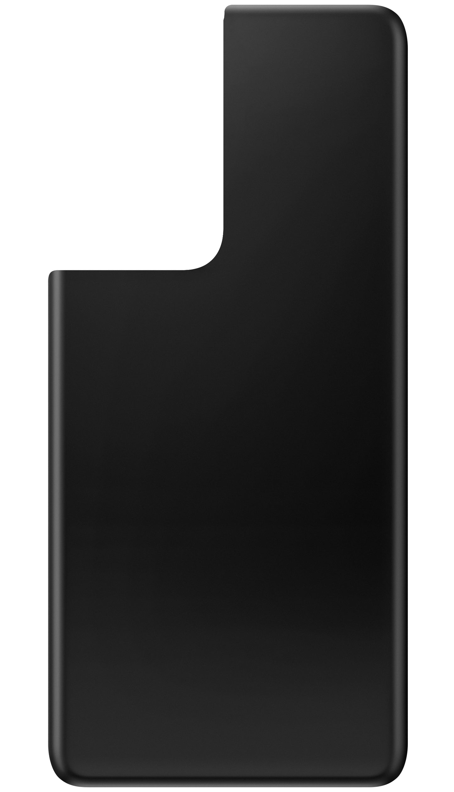Battery Cover compatible with Samsung Galaxy S21 Ultra 5G G998, Black