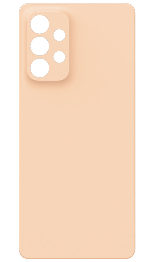 Cache Batterie compatible avec Samsung Galaxy A53 5G A536, Orange